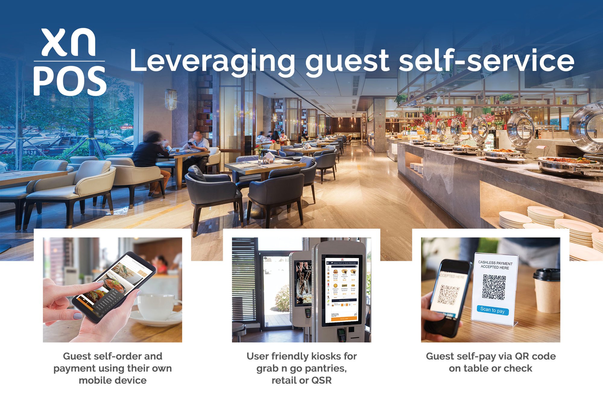 xnPOS - Leveraging guest self-service - graphic